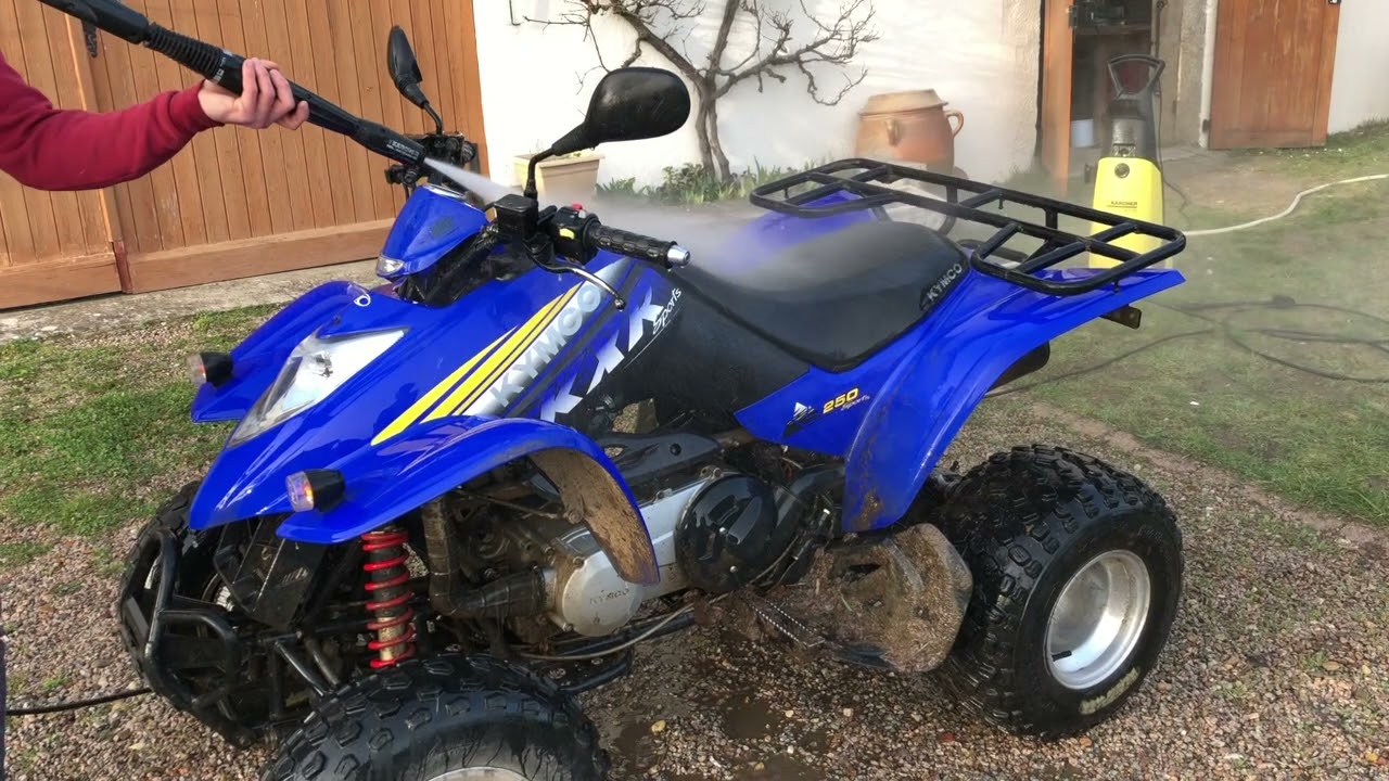 Lavage kymco 250 KXR