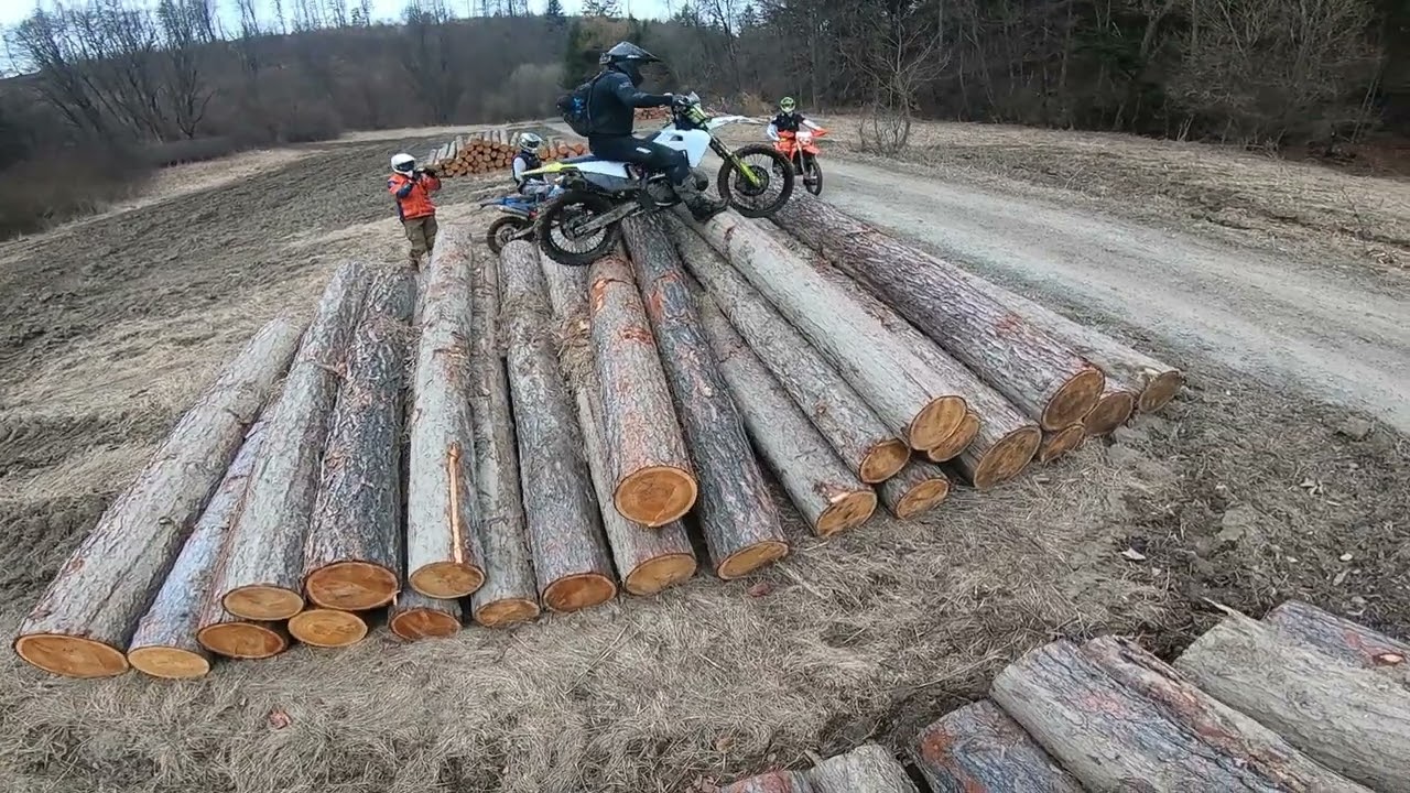 Trénink před Rumunskem, KTM EXC 300 six days 2025