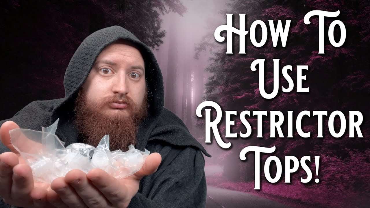 How To Use Restrictor Tops For Beard Oil