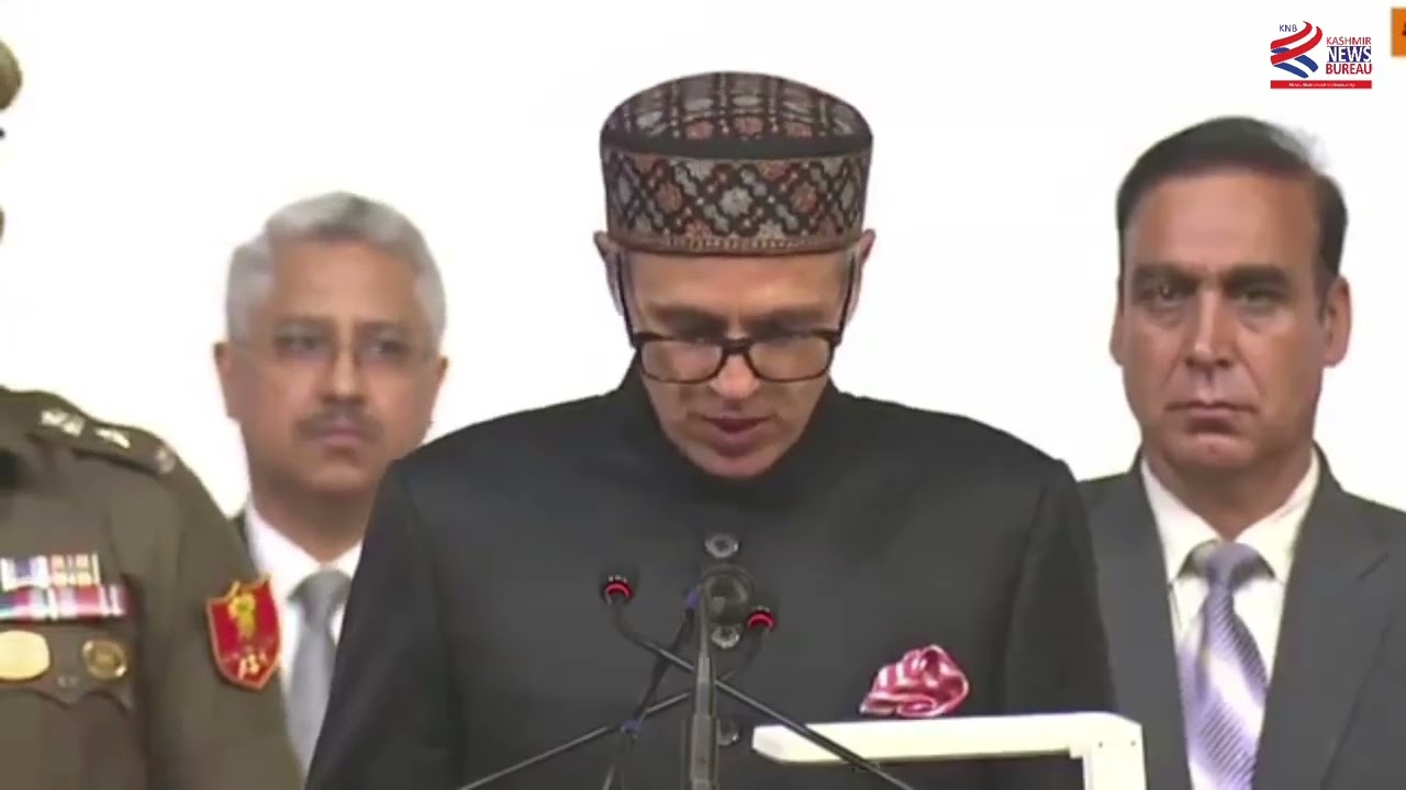 Omar Abdullah sworn in as first CM of UT Jammu and Kashmir