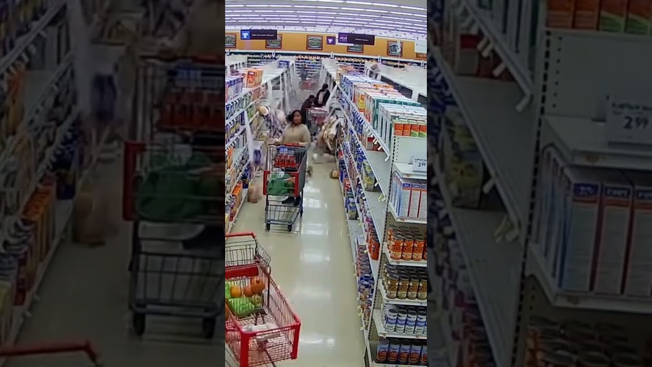 &ldquo;Earthquake Hits Grocery Store! CCTV Footage 😱🛒&rdquo; #shorts #fyp #viralvideo #earthquake  #4kvideo