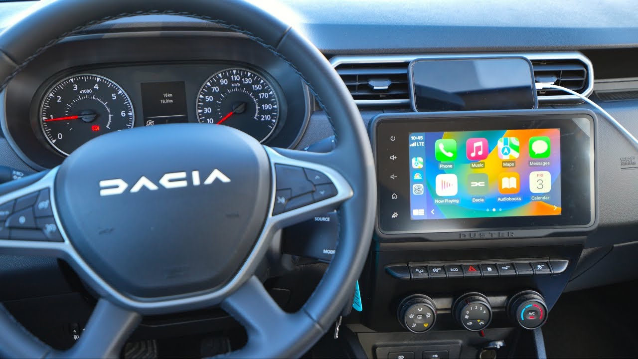 How to connect Apple CarPlay to Dacia Duster 2023