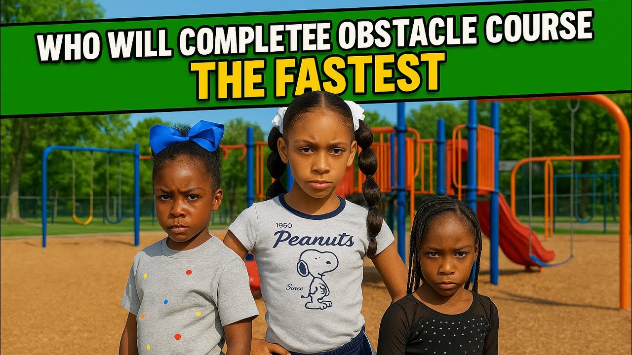 WHO WILL COMPLETE THE OBSTACLE COURSE THE FASTEST⁉️ #labkidz