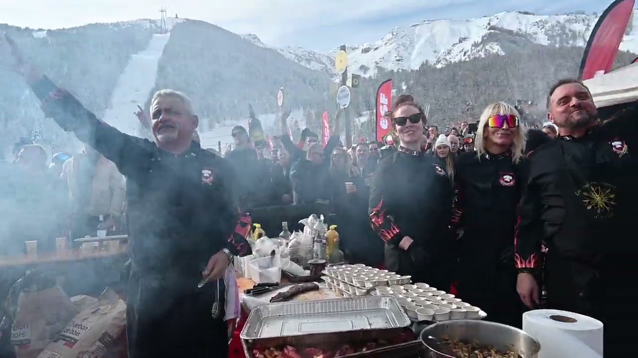 BARBECUE DES TOQUES BRÛLÉES A AURON - Sorties Media Presse - ©  Brigitte Lachaud
