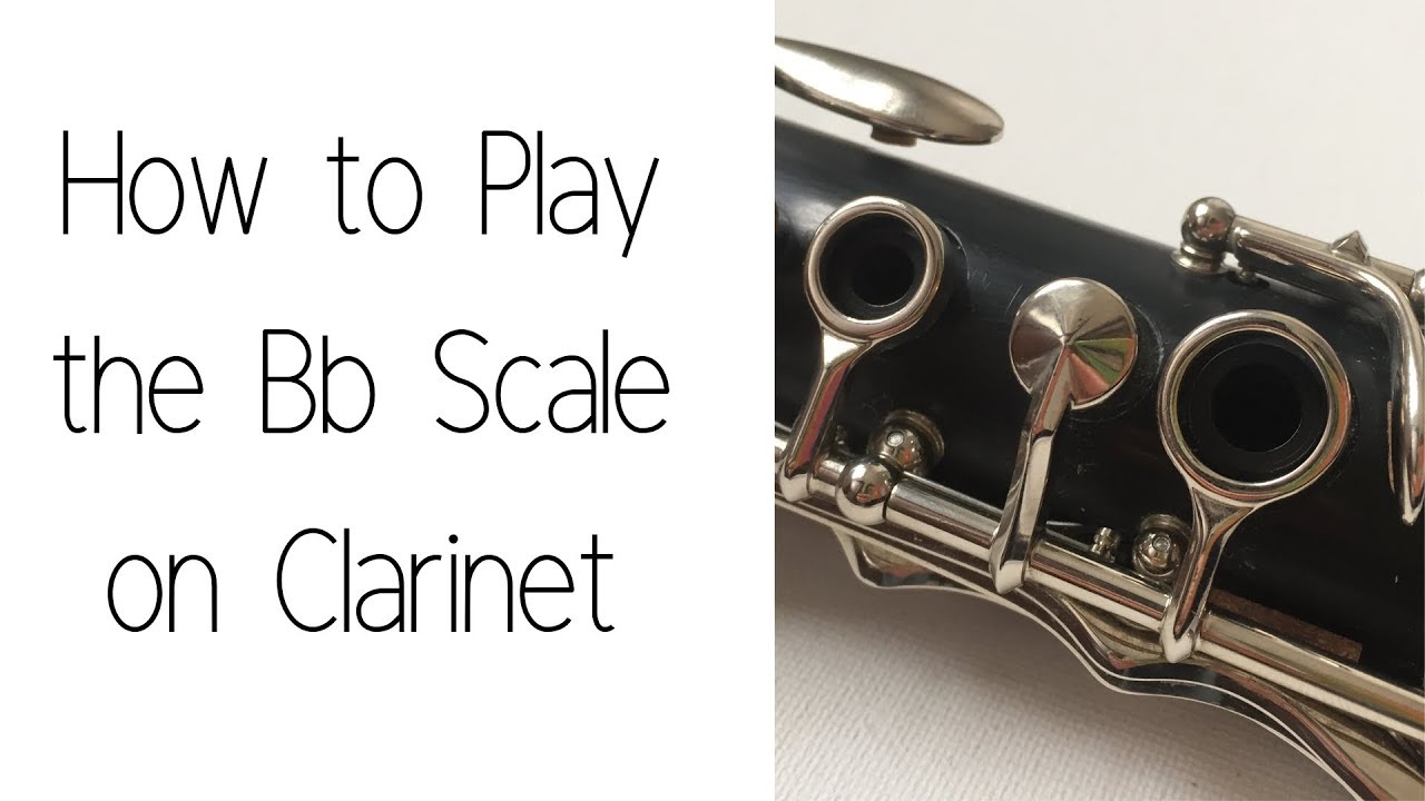 How to Play the Concert Bb Scale on Clarinet - Beginner Tutorial!