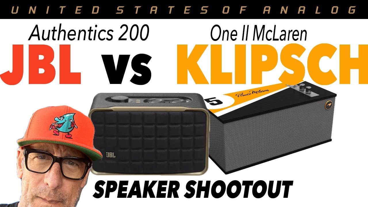 SPEAKER SHOWDOWN! JBL Authentics 200 vs Klipsch One II McLaren!