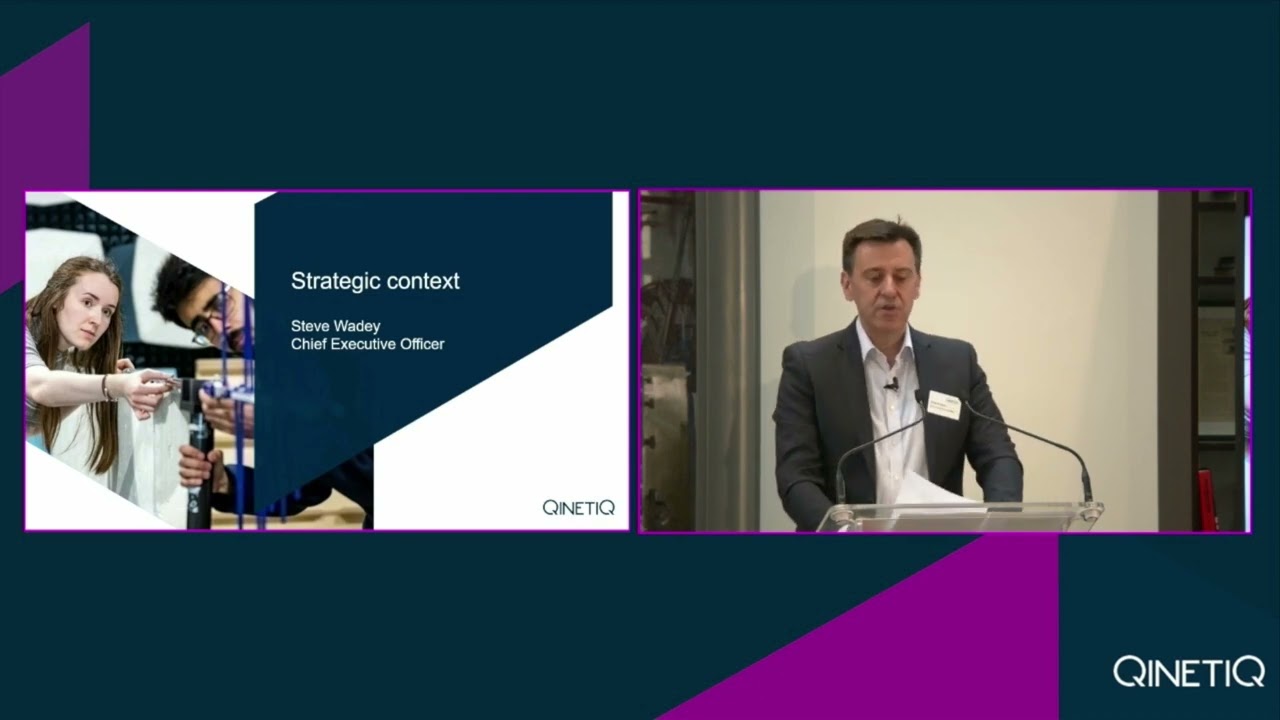 QinetiQ Investor Seminar 2022 - Part 1