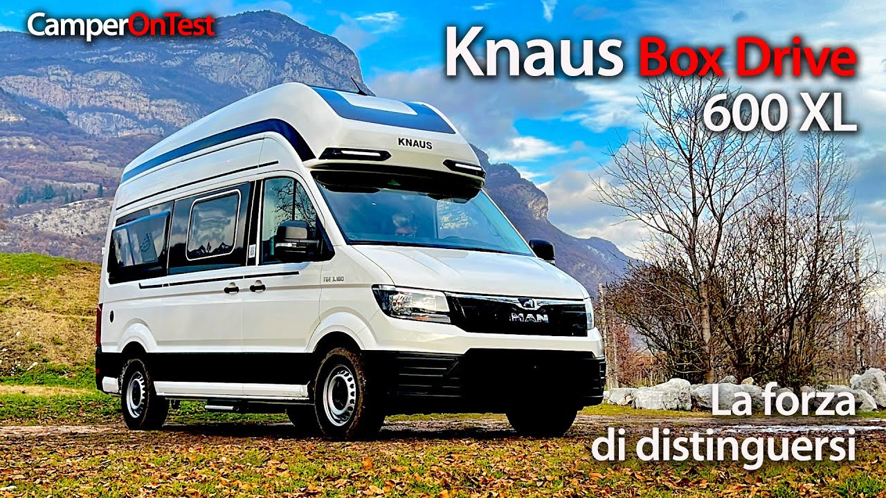 Knaus BoxDrive 600 XL: un van capace di distinguersi