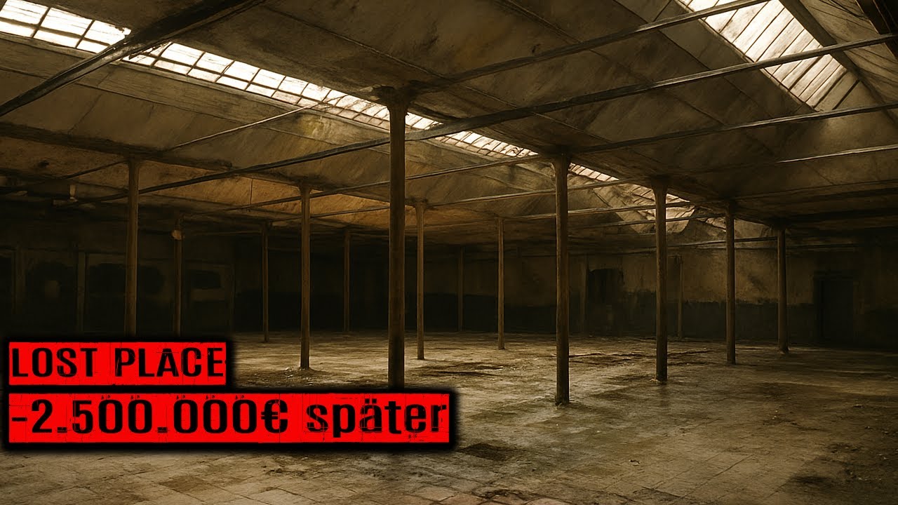 Die verlassene Spinnerei I was wurde aus 2,5 Millionen Euro Steuergelder ? I Lost Places Frankreic