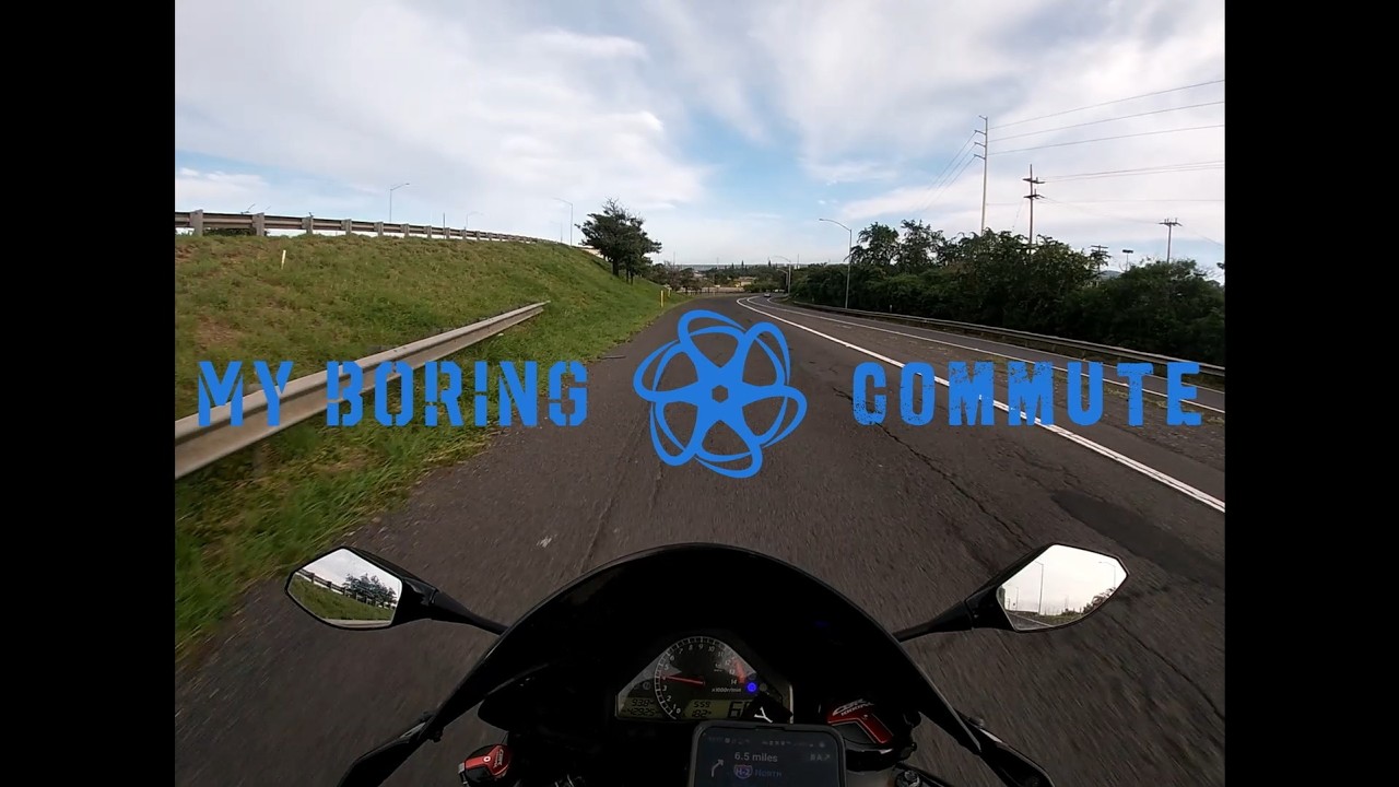 My Boring Commute | Bright Mid-Morning Ride | Oahu