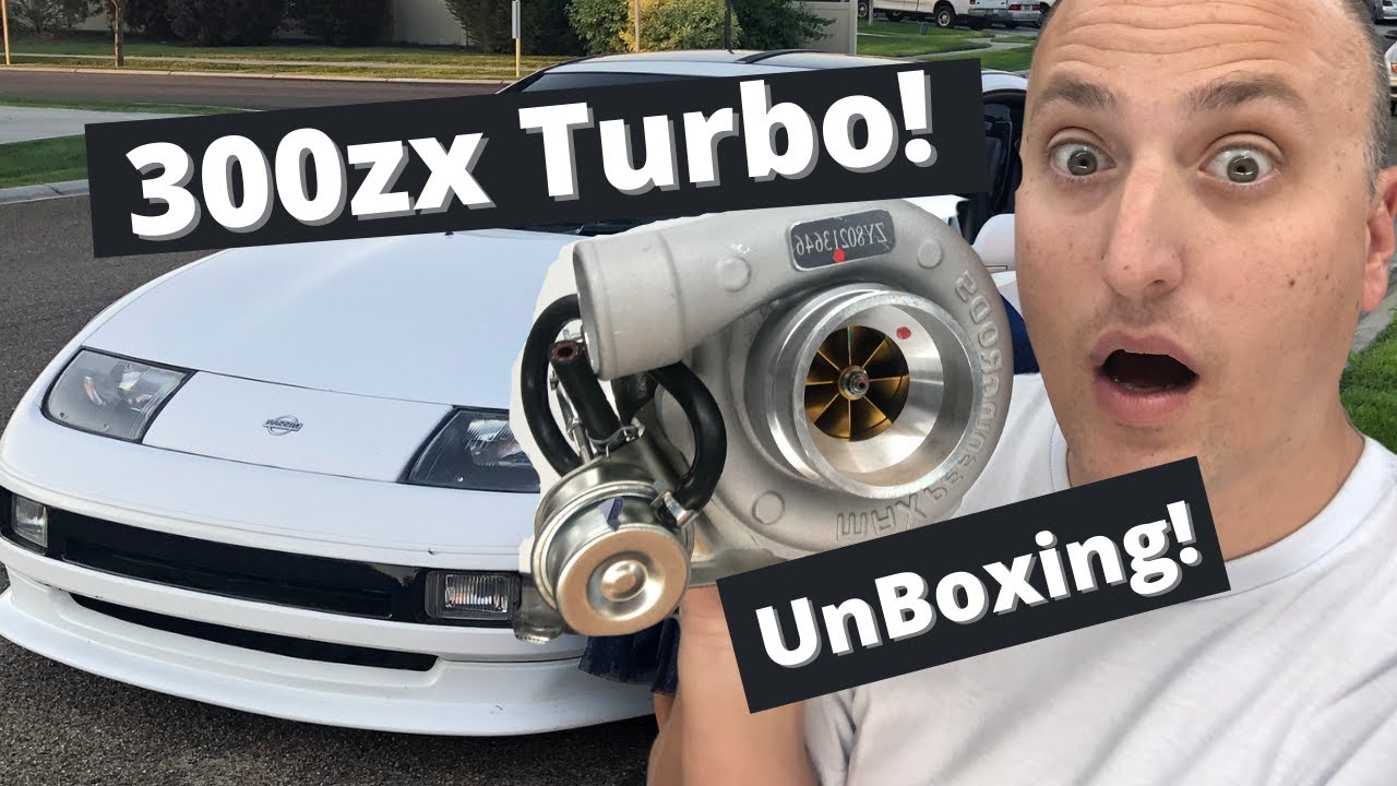 300zx NA to Twin Turbo swap Turbo unboxing!!