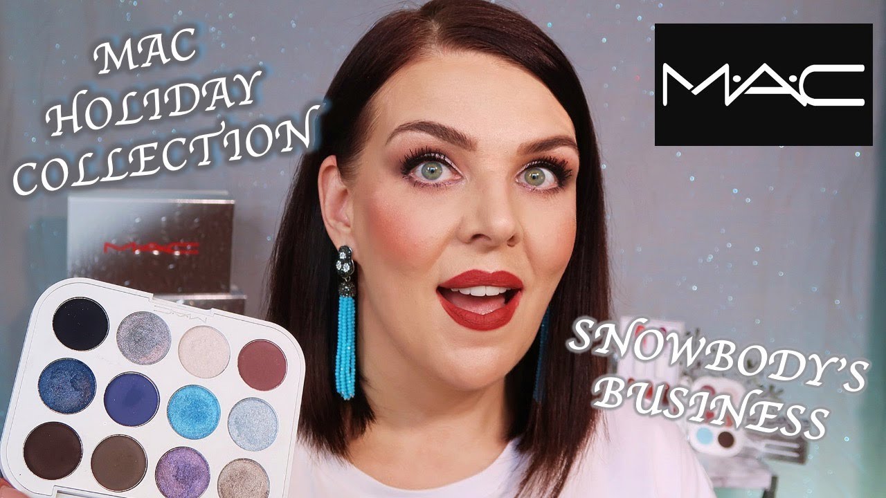 MAC SNOWBODY’S BUSINESS EYE SHADOW PALETTE | 2023 Holiday Collection Makeup & Review