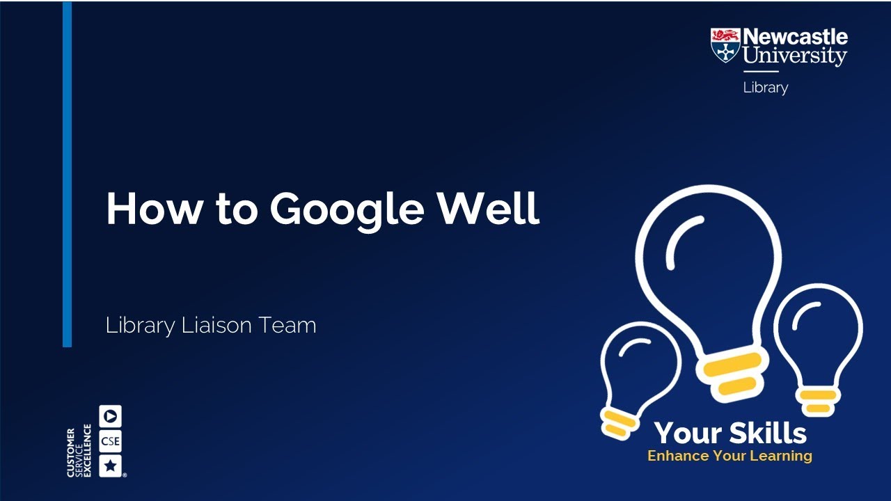 How to Google well