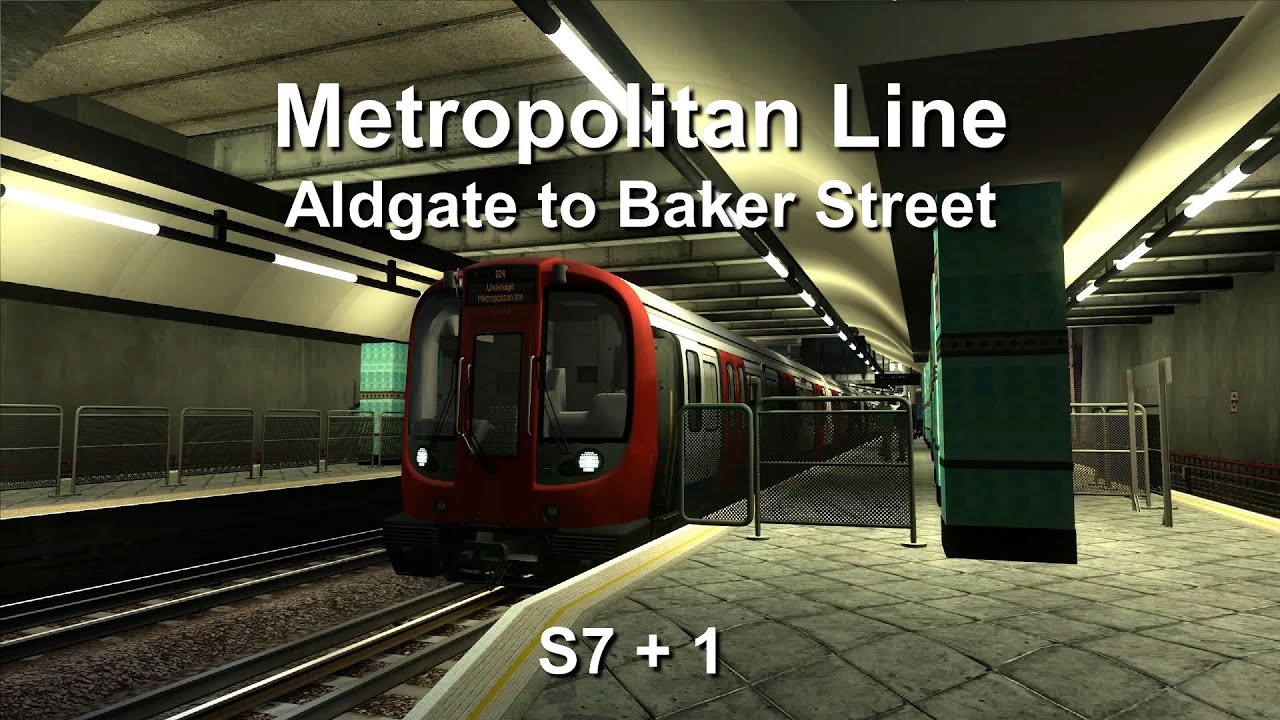 Metropolitan Line, Aldgate to Baker Street