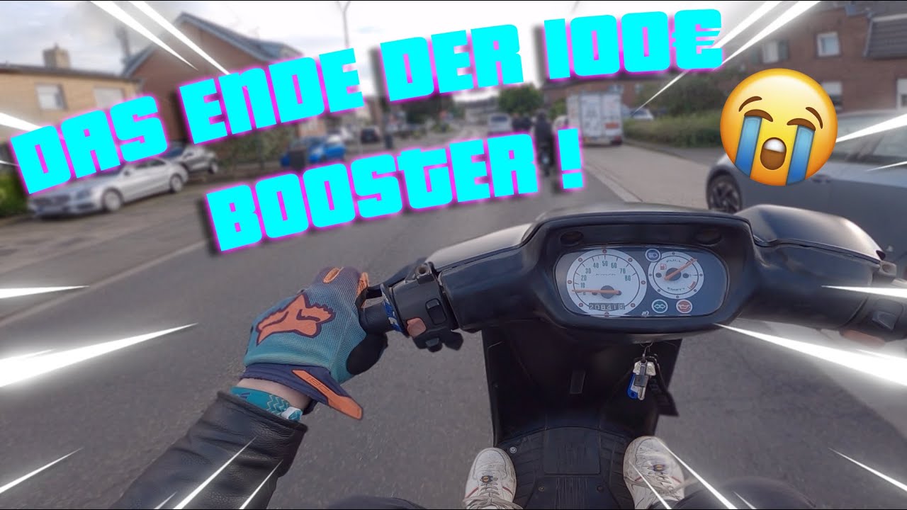 Последняя поездка с усилителем за 100 евро?! / Yamaha Booster 70cc