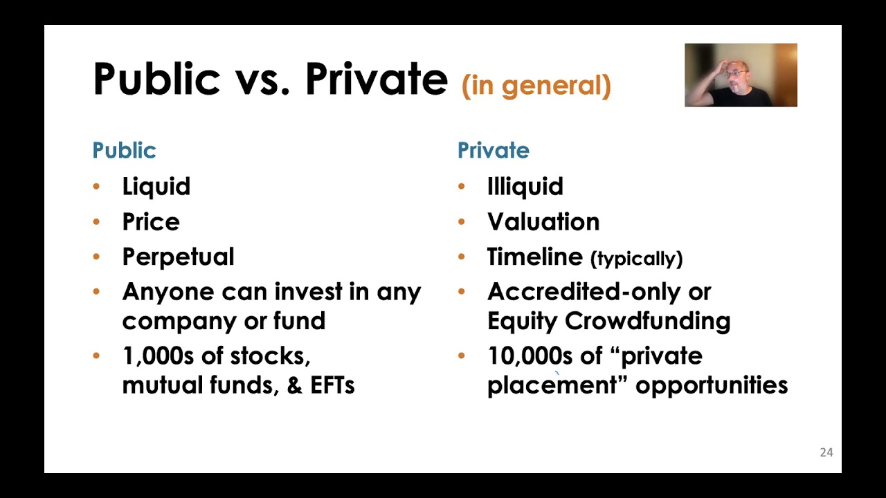 Public vs  Private - Equity Investing
