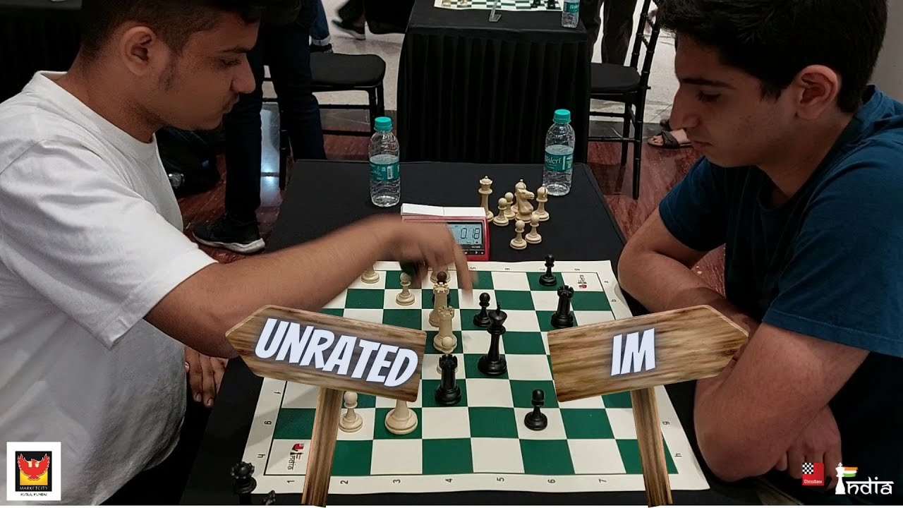 When an unrated player gives an IM a huge scare | 1st CBI Chess Club tournament