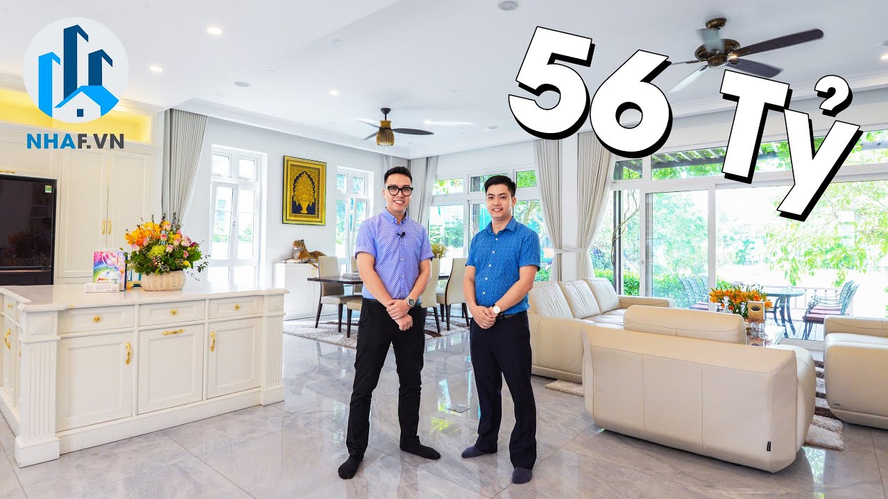 SỞ HỮU Biệt Thự ĐƠN LẬP 56 TỶ rộng 380m2 tại Vinhomes Riverside có gì đặc biệt? - NhaF [SALE]