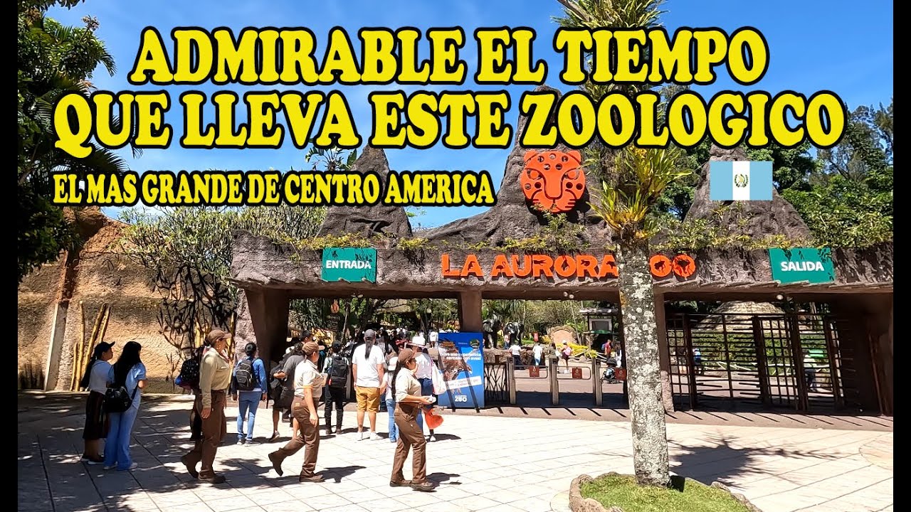 ESTE ZOOLOGICO TIENE MAS DE 100 AÑOS, ZOOLOGICO LA AURORA