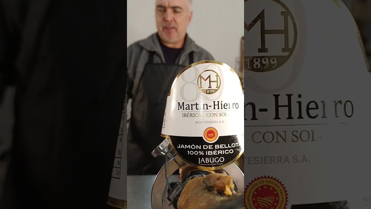 Хамон 100% Iberico de bellota Mart&iacute;n Hierro DOP для Евгения в Польшу