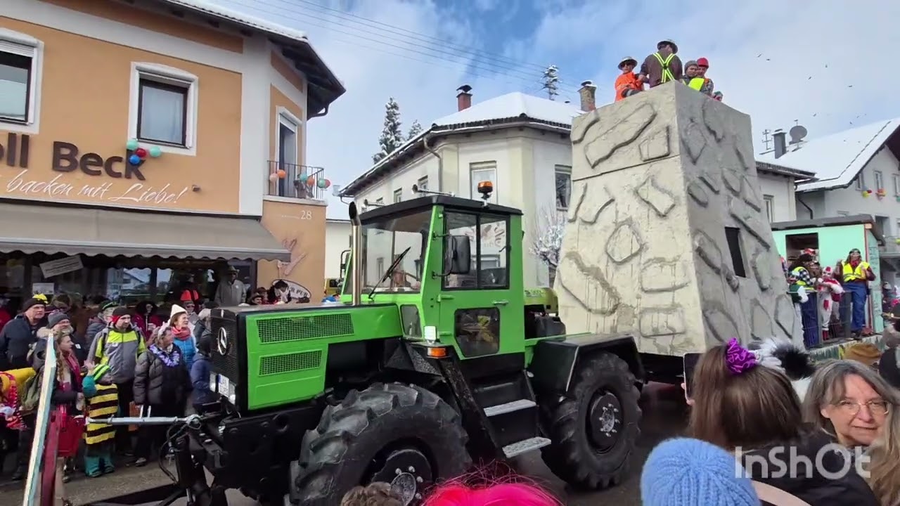 Fasching 2026 Faschingsumzug in Wertach Allgäu 