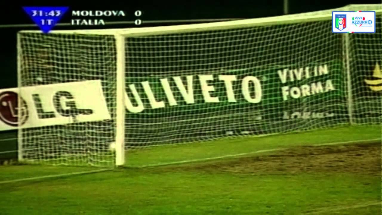 Highlights: Moldavia-Italia 0-1 (8 settembre 2004)
