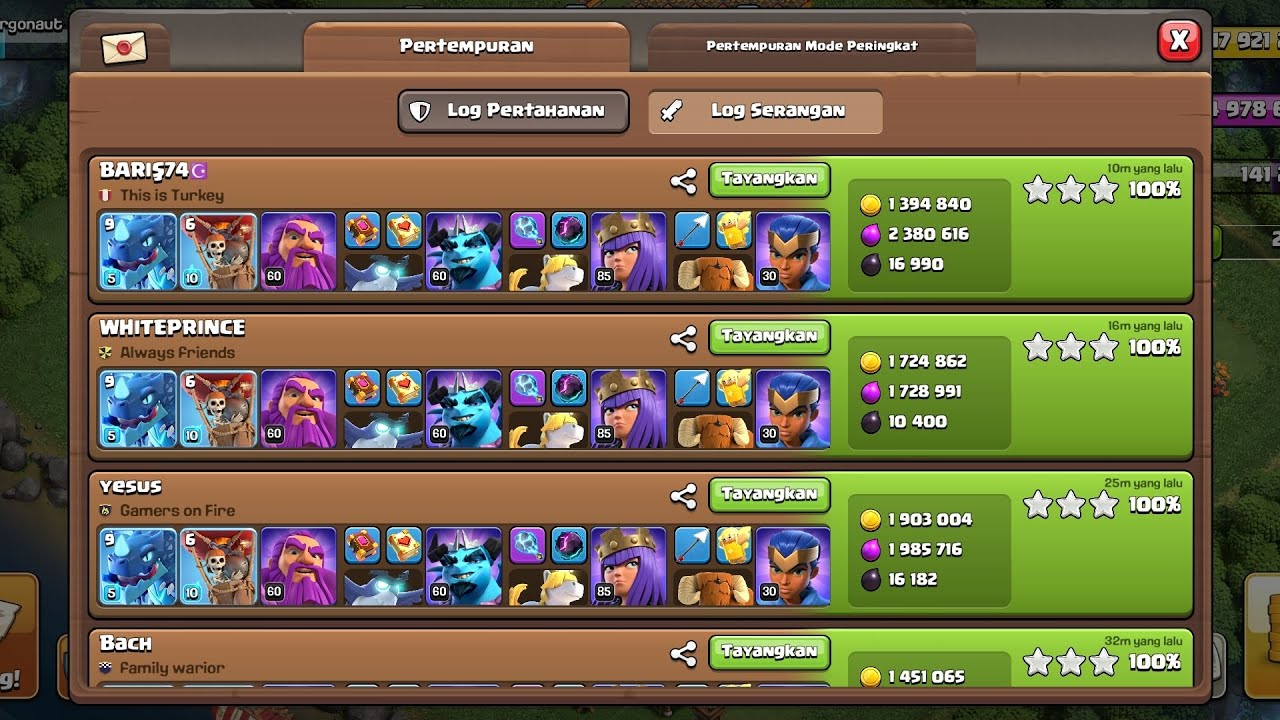 Looting Clash of clans th 14, with electro dragon