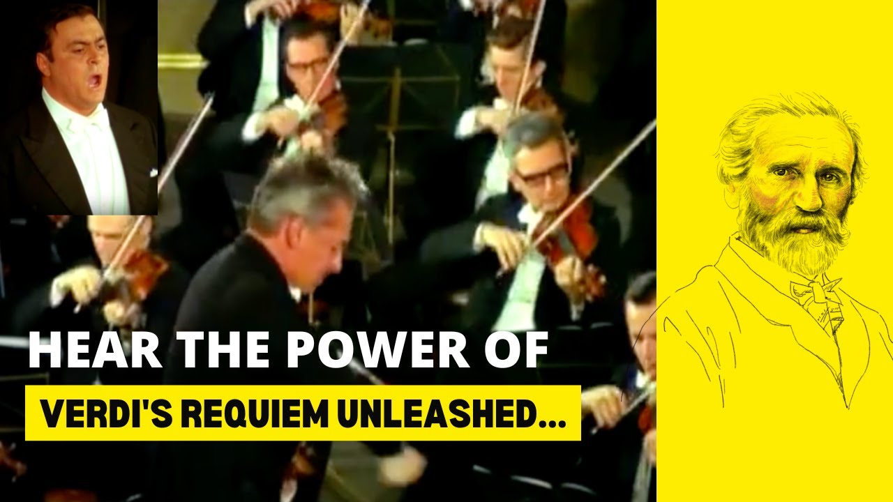 Giuseppe Verdi Requiem (FULL). Pavarotti, Karajan, & La Scala's Epic Masterpiece