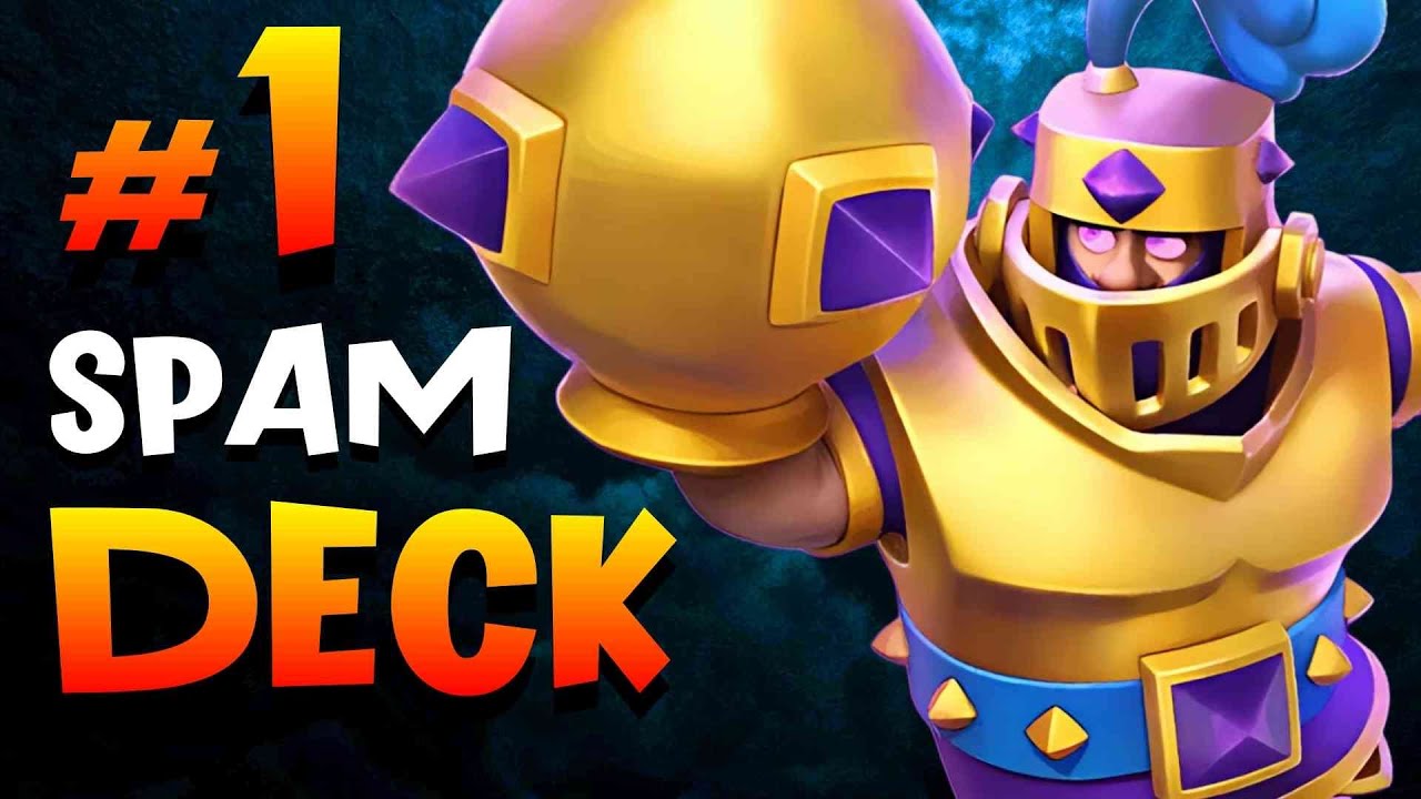 The BEST Mega Knight Spam Deck in Clash Royale