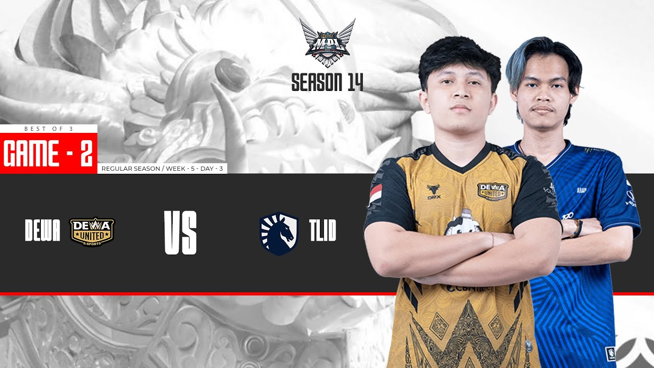 [Game - 2] DEWA UNITED ESPORTS vs TEAM LIQUID ID | MPL ID S14