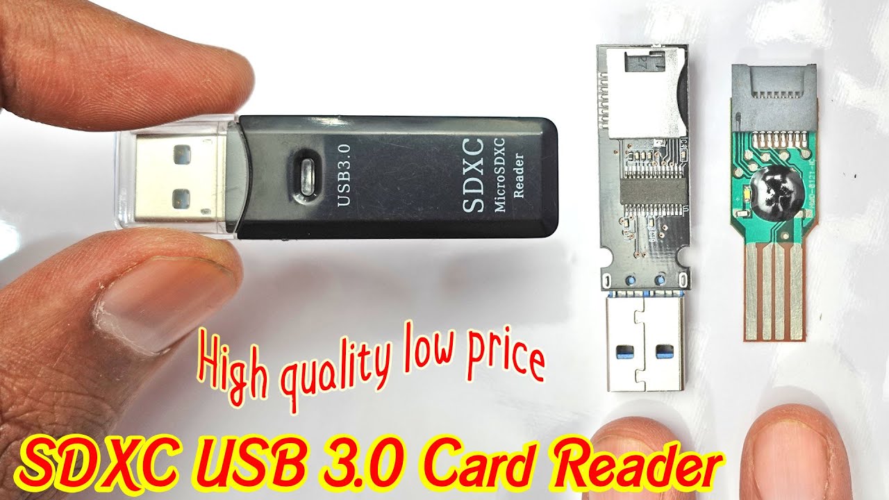 SDXC MicroSDXC USB 3.0 Memory card reader | High speed USB Micro SD TF Memory Card reader
