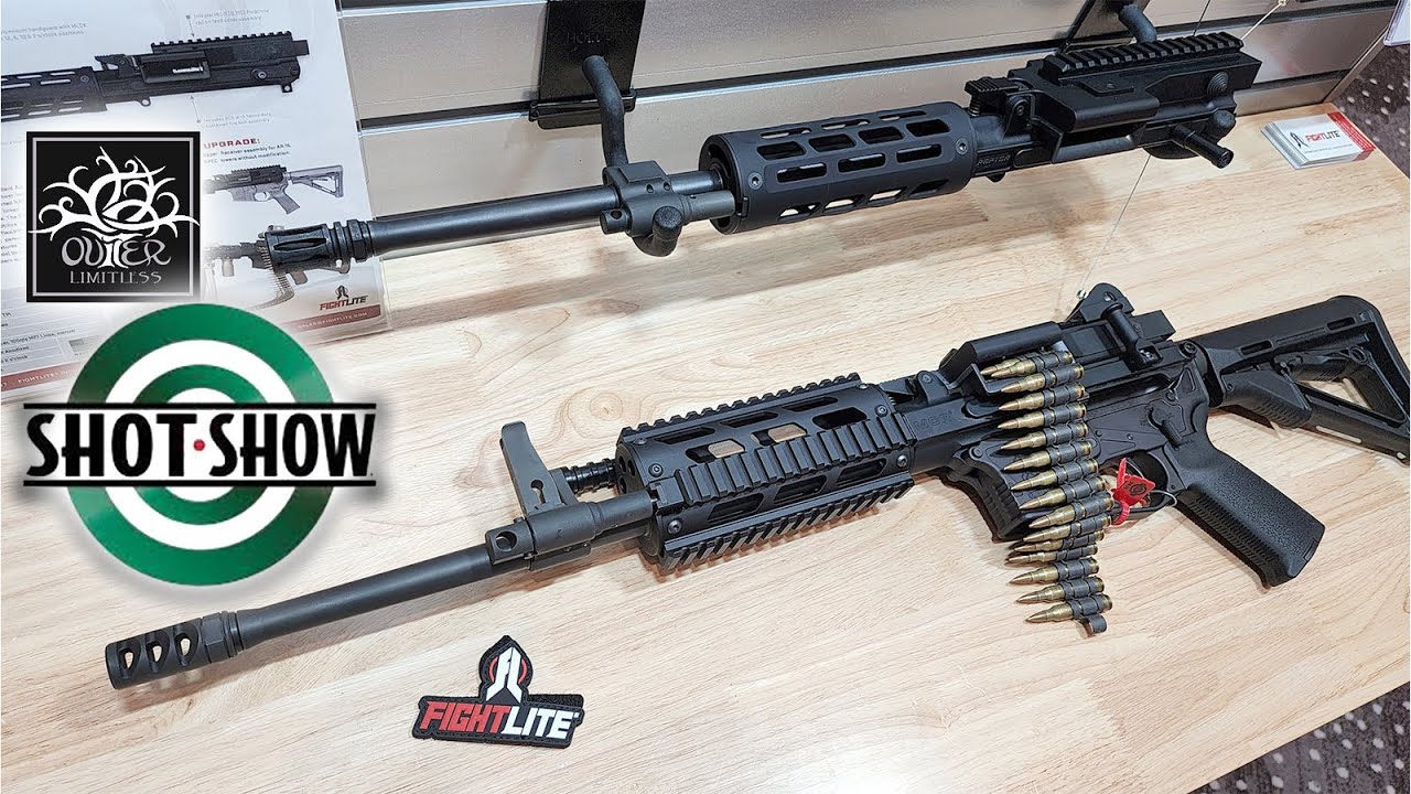 NEW!! Fightlite BELT-FED AR's | Shot Show 2025