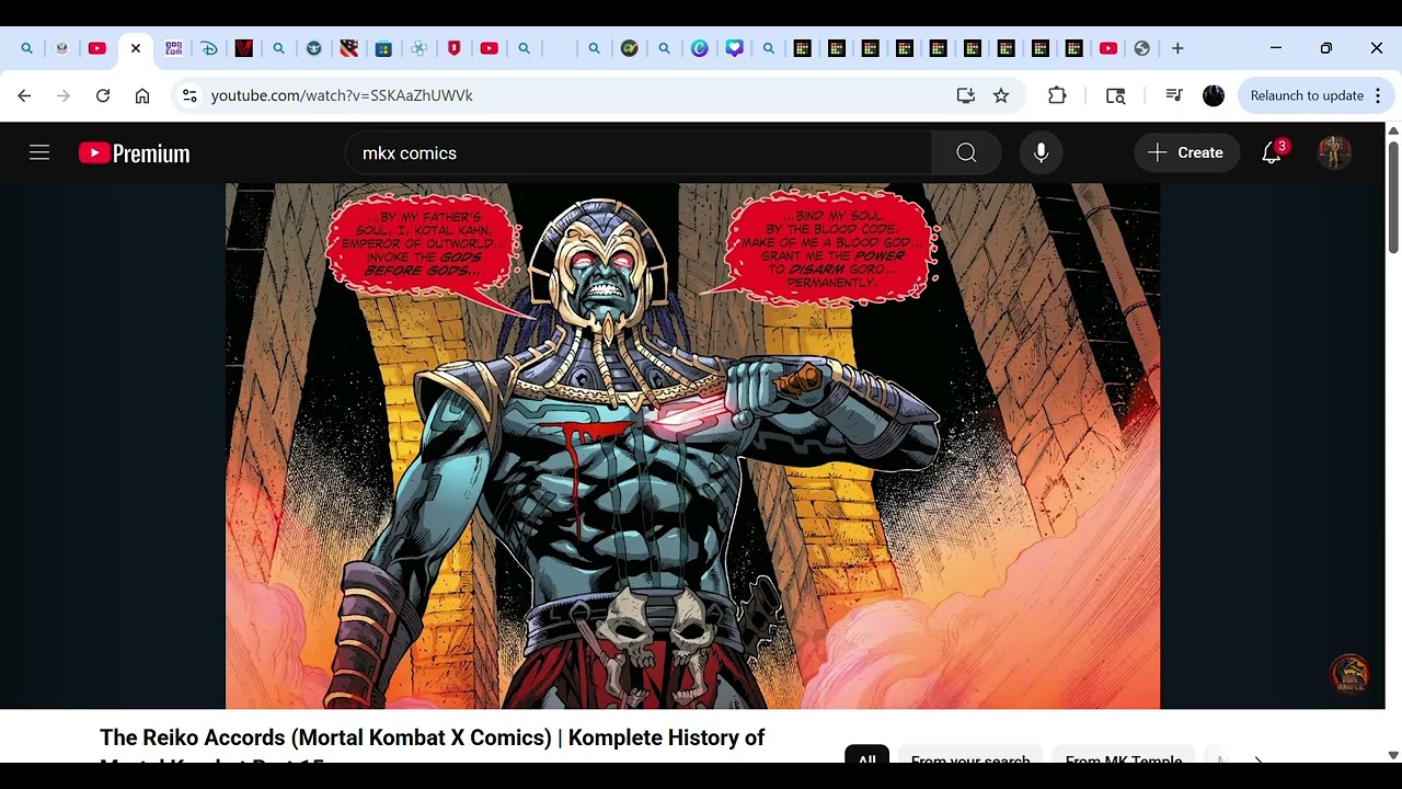 The Reiko Accords Mortal Kombat X Comics reaction
