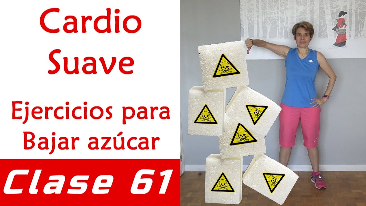 BAJAR AZUCAR con CARDIO/ CARDIO MUY SUAVE para Personas mayores o Principiantes Clase nº 61/ Kanimoo