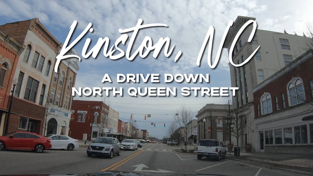 Let's Drive - Cruising Down N Queen Street | Kinston, North Carolina Small Town Drive