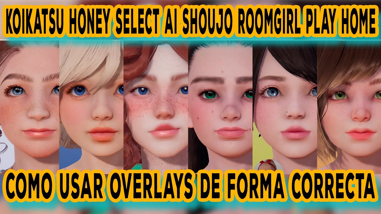 OVERLAYS//COMO USARLOS//HS2//KOIKATSU//AISHOUJO//ROOMGIRL