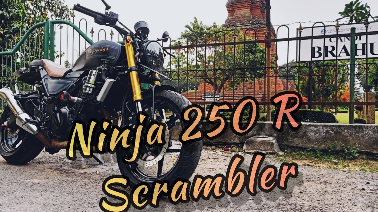 kawasaki ninja 250 SCRAMBLER. (punthodewo)