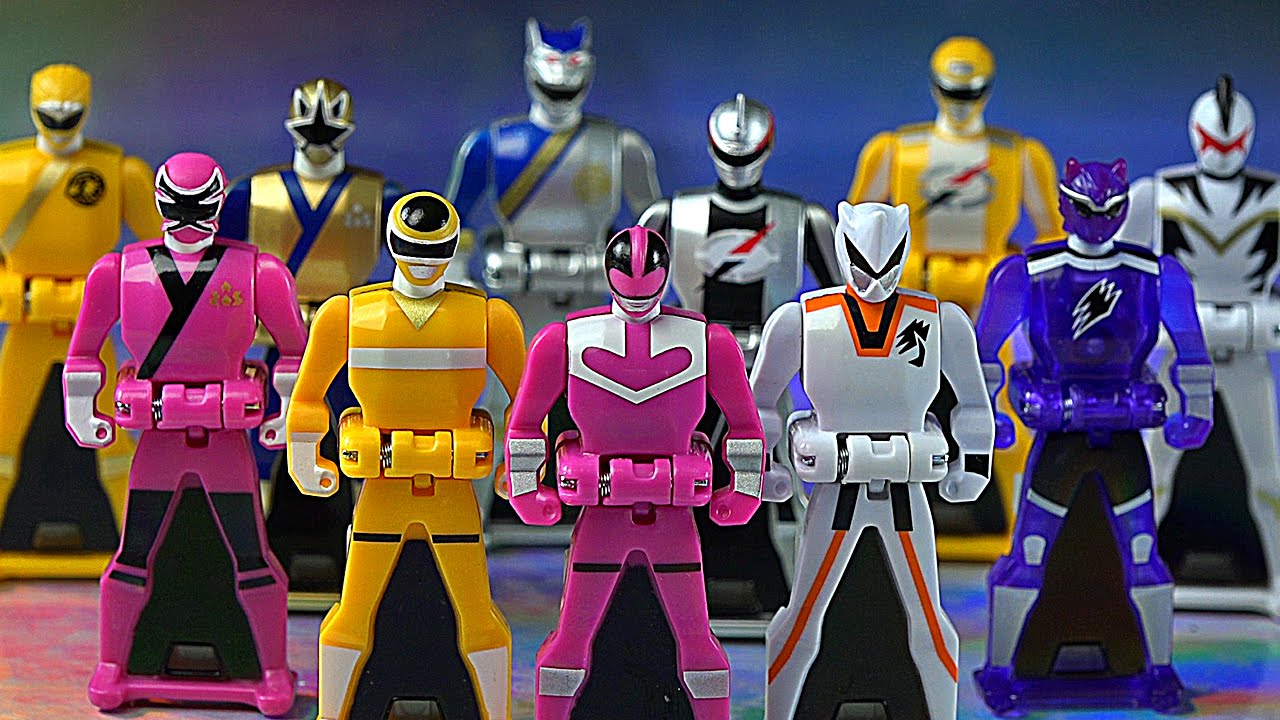 Every Power Rangers Super Megaforce Ranger Key! New 2015!
