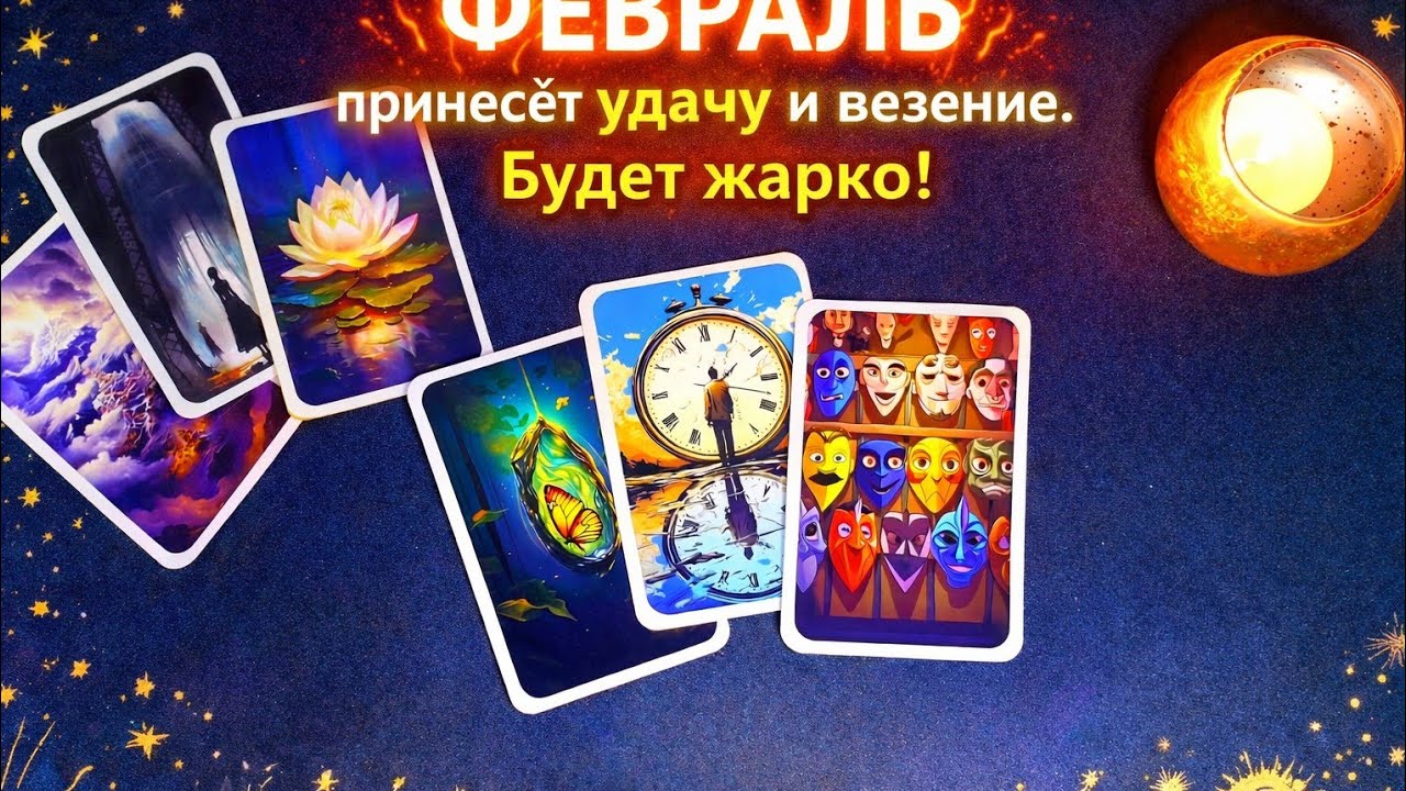 ❗️✨️..Февраль Внезапная Удача 🍀 ЧТО НЕИЗБЕЖНО  ДЛЯ ВАС⚡️ЛЮБОВЬ ЗДОРОВЬЕ РАБОТА