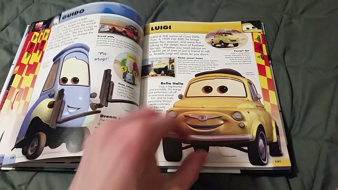 Do you like my Disney Pixar Character Encyclopedia book?