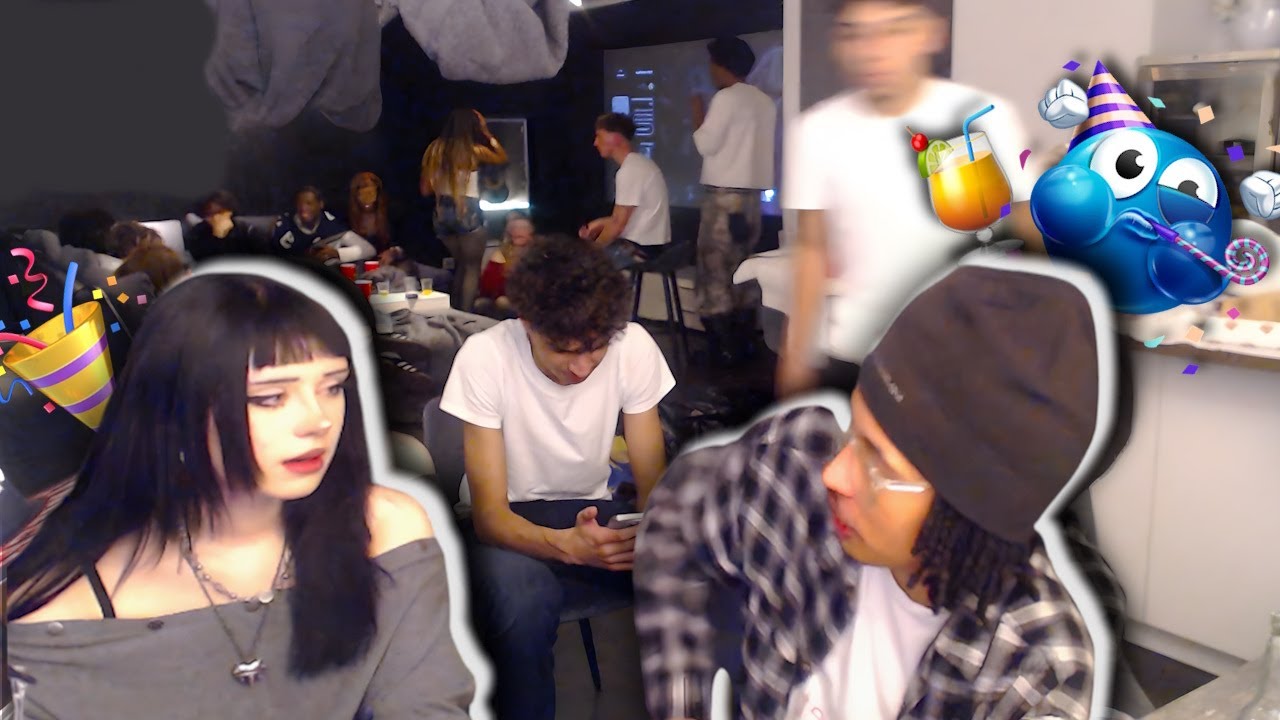 Ich habe eine AirBnb Party gestreamt...