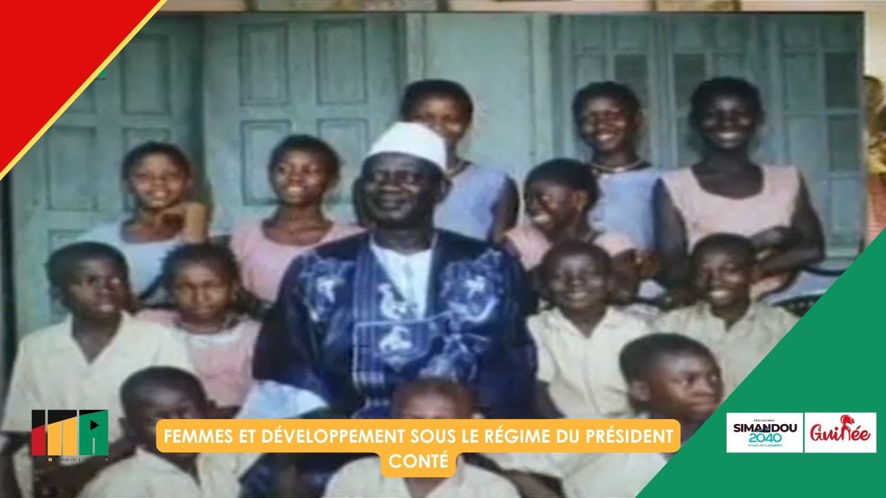 Femmes et Développement sous le régime du Président Conté | ARCHIVES INA GN