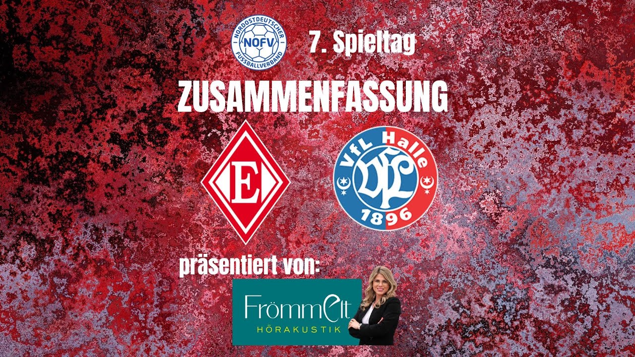Heimsieg FC Einheit Wernigerode gegen VfL Halle 96 // Spielzusammenfassung // 7. Spieltag// Oberliga