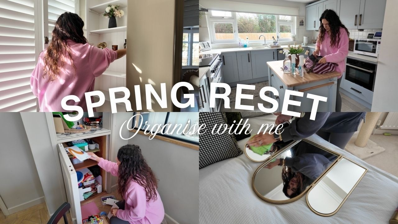 Spring Reset With Me March 2026 | Craft Cupboard, Shelves, & Dressing Table Organisation