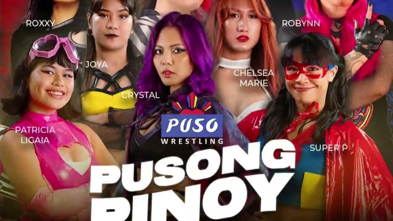 【4K】 PUSO Wrestling Pwersang Pinay Gauntlet Match