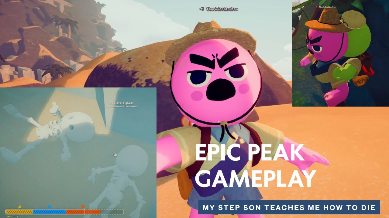 Playing Peak for the First Time!! | Funny Gamplay