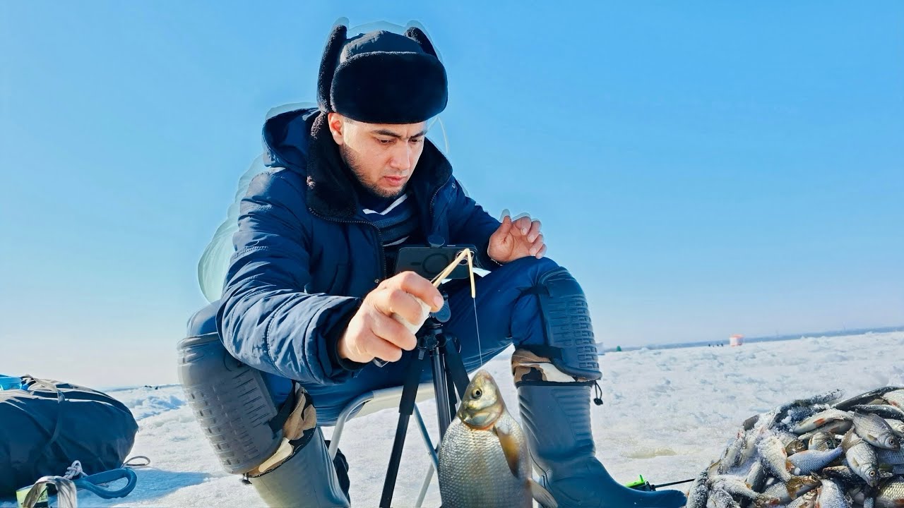 Капчагай!Лазурный берег!Лещ и вобла есть!22.02.2025 Мегатрудовая рыбалка!