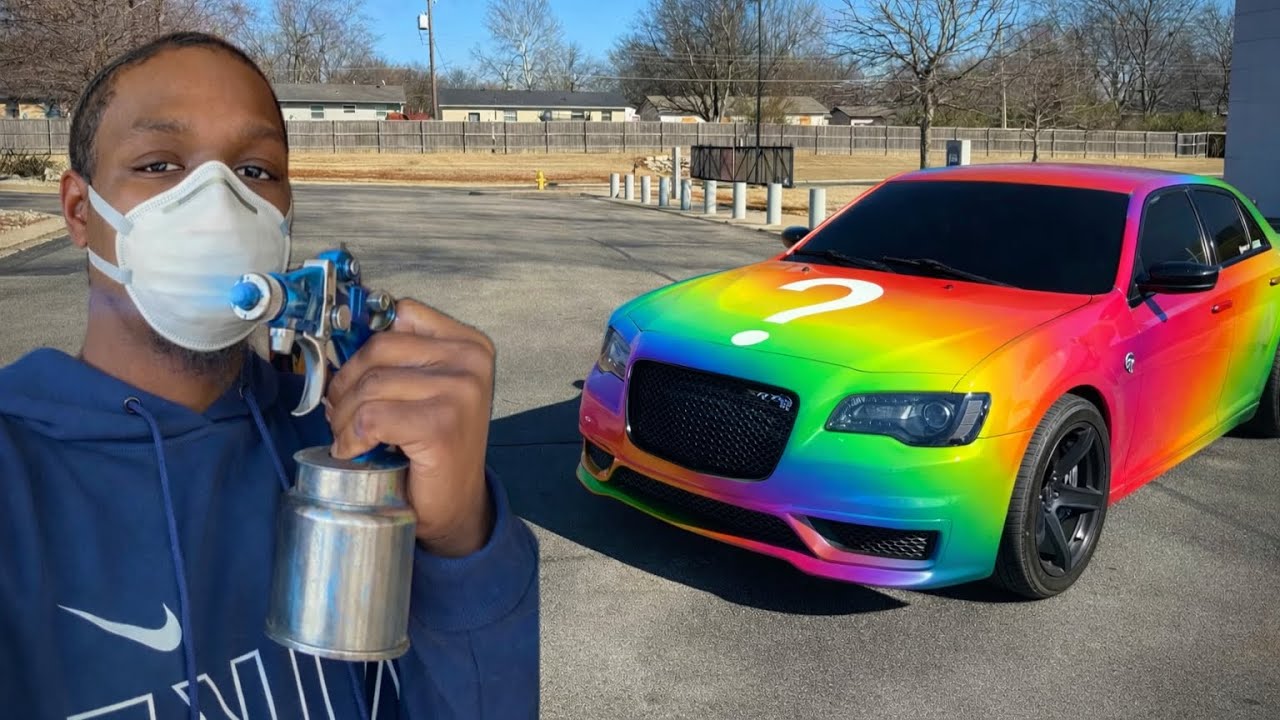 PAINTING MY HELLCAT SWAPPED 300 … AGAIN 