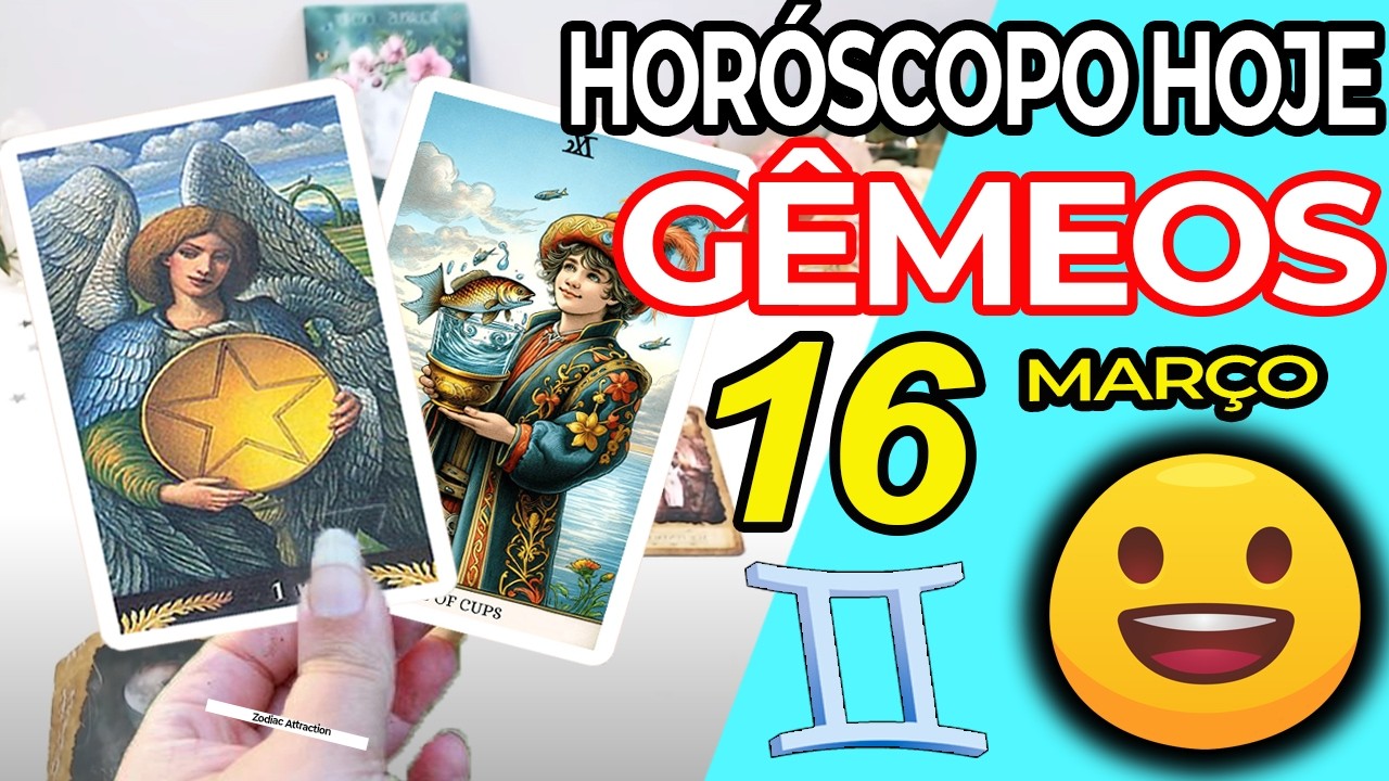 PREPARE-SE❗UMA GRANDE SURPRESA PARA VOCÊ😃 Gêmeos ♊ 16 Março 2026 | Horoscopo do dia de hoje ♊ Tarot