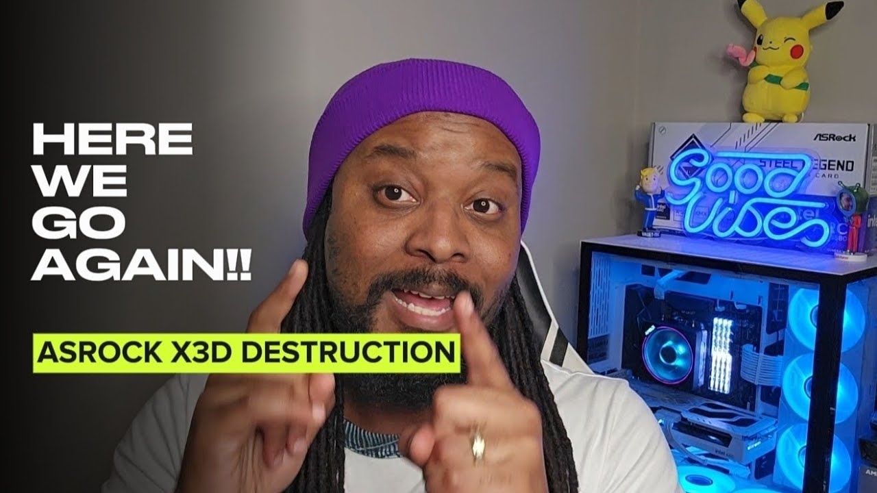 Asrock's BIOS 3.40 FAILS:AMD Ryzen X3D CPUs Are Still Burning